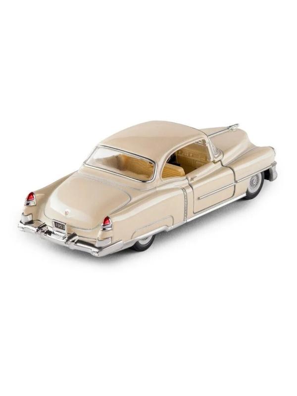 Металлическая машинка Kinsmart 1:43 «1953 Cadillac Series 62 Coupe» KT5339D, инерционная / Бежевый