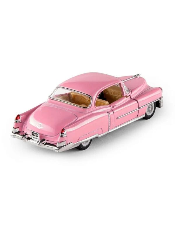 Металлическая машинка Kinsmart 1:43 «1953 Cadillac Series 62 Coupe» KT5339D, инерционная / Розовый