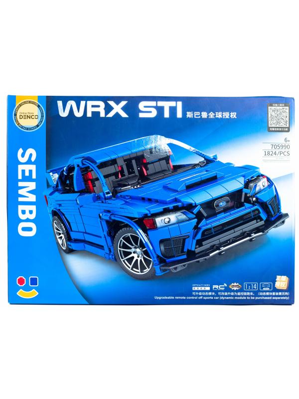 Радиоуправляемый конструктор Sembo Block 1:14 «Subaru WRX STI» 705990 / 1824 деталей