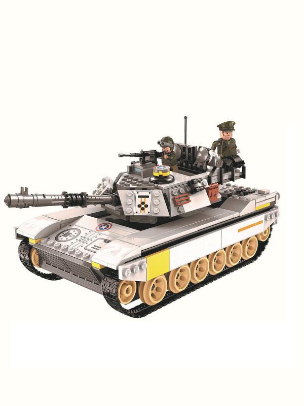 Конструктор Qman «Боевой танк» 1721 Combat Zones / 482 детали