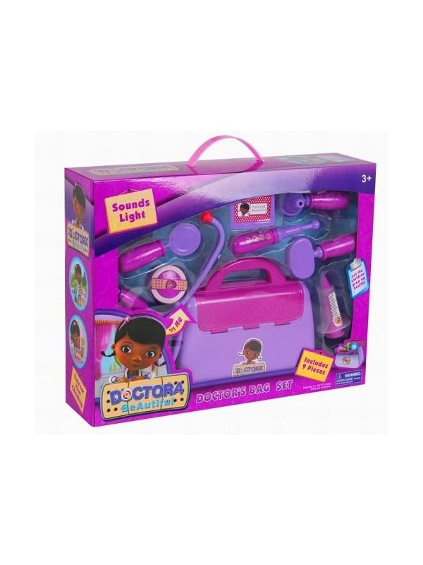 Чемоданчик Доктора Плюшева 12 предметов 42х10х32см в коробке