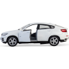 Металлическая машинка Kinsmart 1:38 «BMW X6» KT5336D, инерционная / Белый