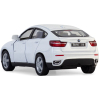 Металлическая машинка Kinsmart 1:38 «BMW X6» KT5336D, инерционная / Белый