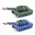 Радиоуправляемый танк «Защитник» со световыми и звуковыми эффектами 899-10 / Микс