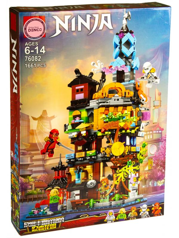 Конструктор Leduo «Сады Ниндзяго-Сити» 76082 (НиндзяГо 71741) / 1661 деталь