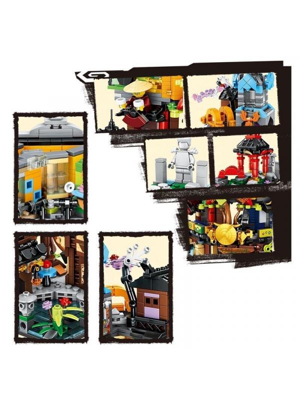 Конструктор Leduo «Сады Ниндзяго-Сити» 76082 (НиндзяГо 71741) / 1661 деталь