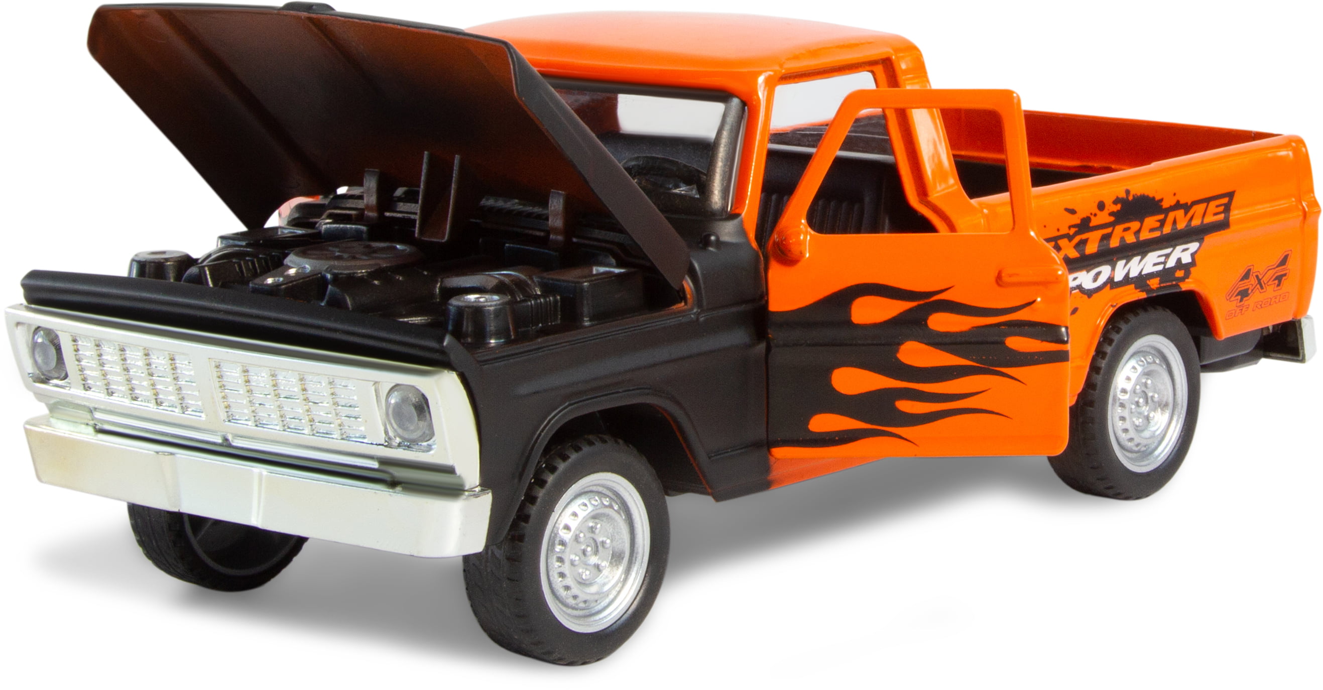 Металлическая машинка «Пикап» 1813Р-12D свет, звук, инерция / Микс