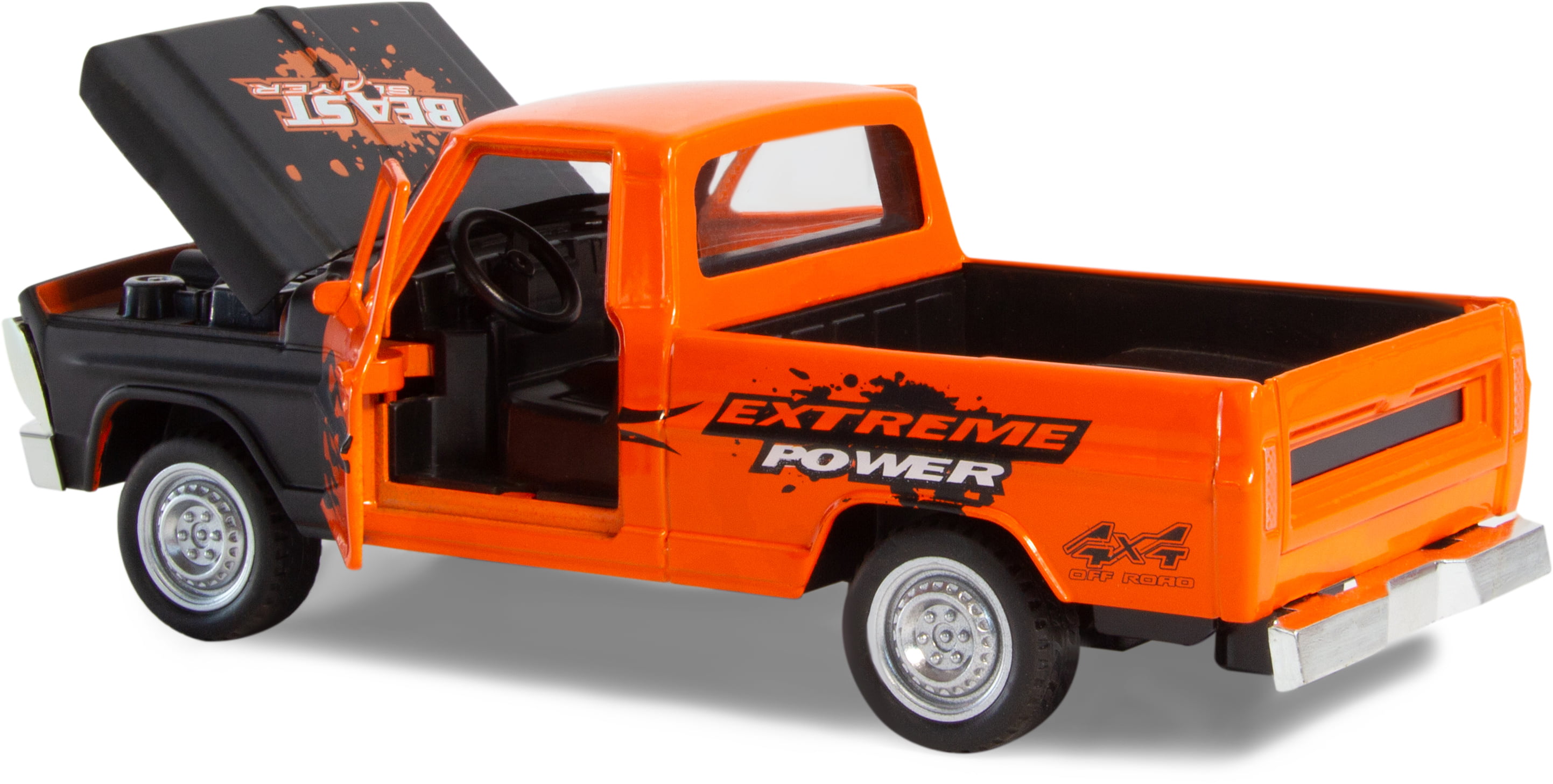 Металлическая машинка «Пикап» 1813Р-12D свет, звук, инерция / Микс