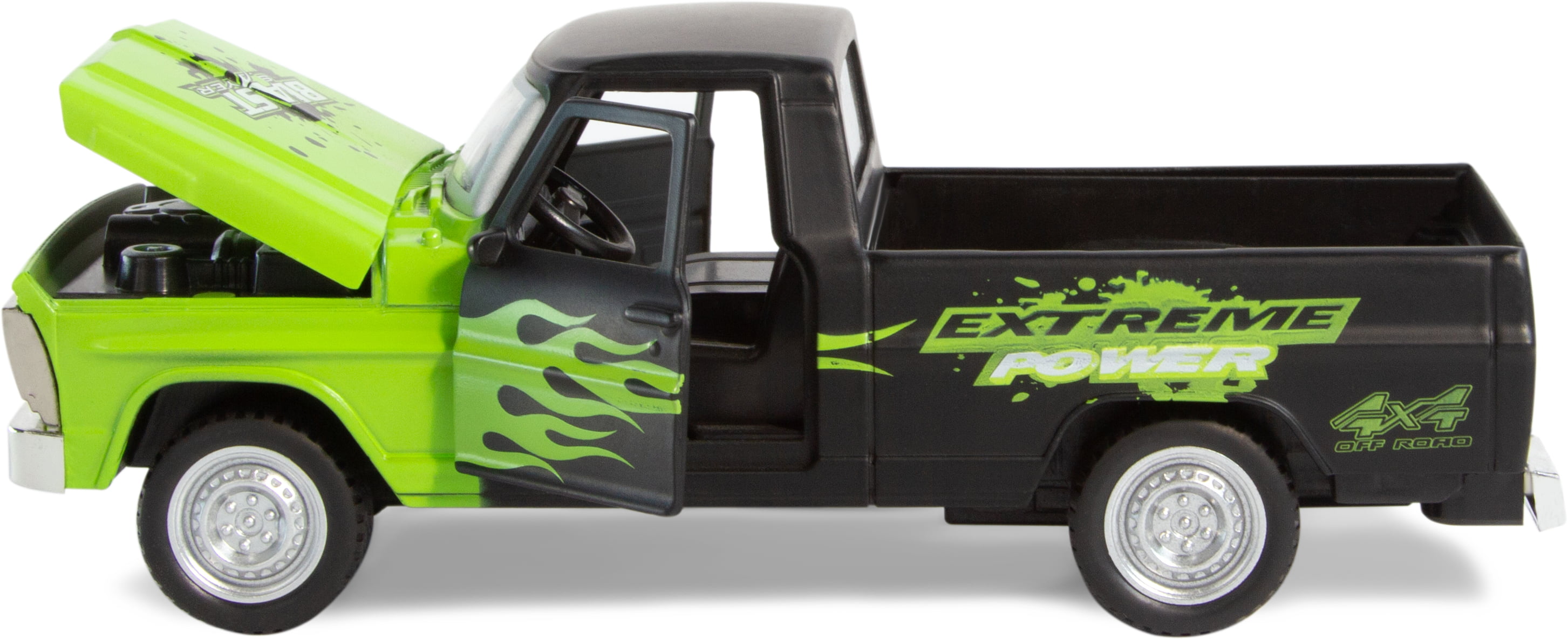 Металлическая машинка «Пикап» 1813Р-12D свет, звук, инерция / Микс