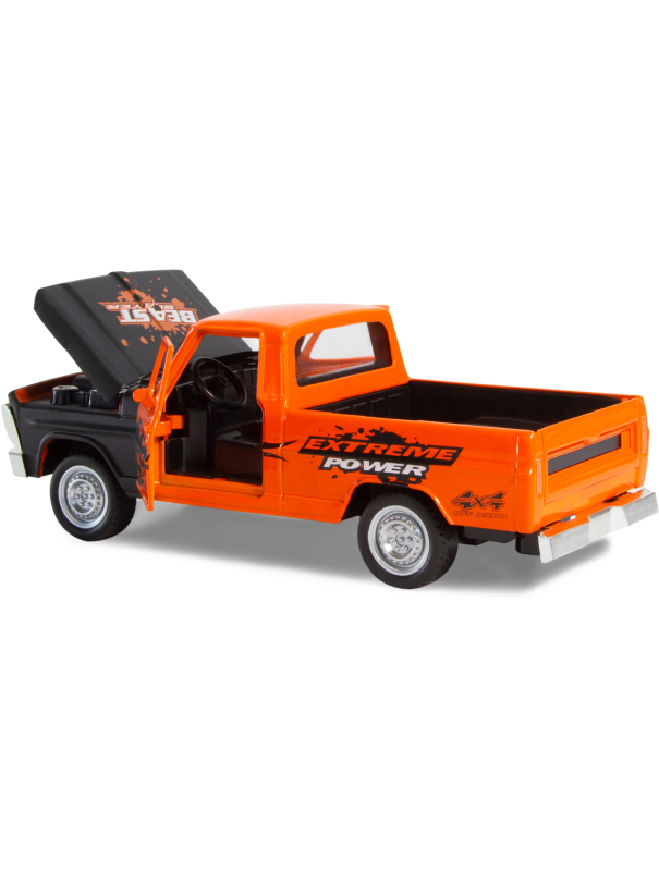 Металлическая машинка «Пикап» 1813Р-12D свет, звук, инерция / Микс