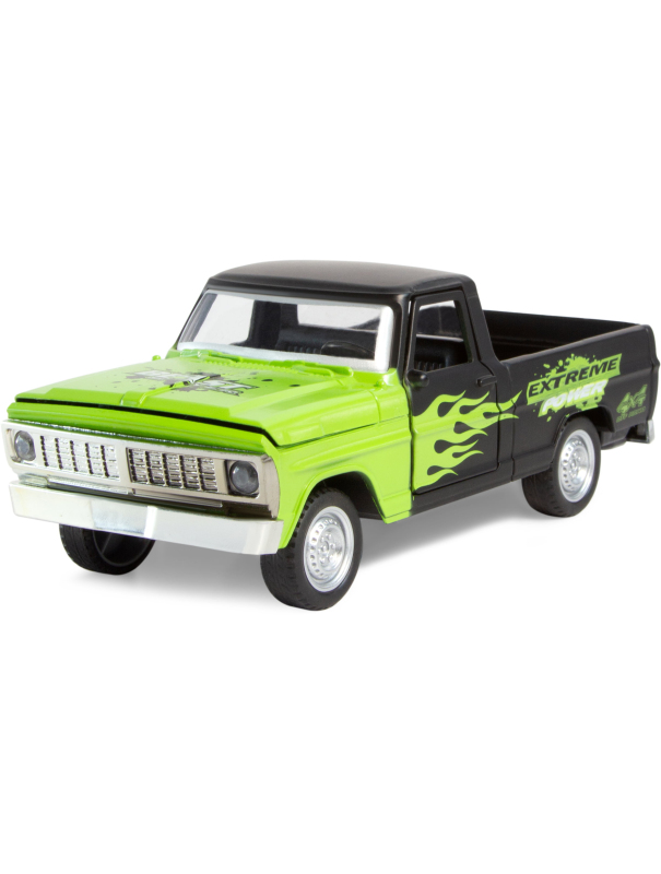 Металлическая машинка «Пикап» 1813Р-12D свет, звук, инерция / Микс