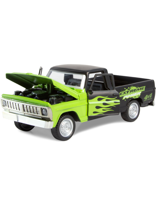 Металлическая машинка «Пикап» 1813Р-12D свет, звук, инерция / Микс