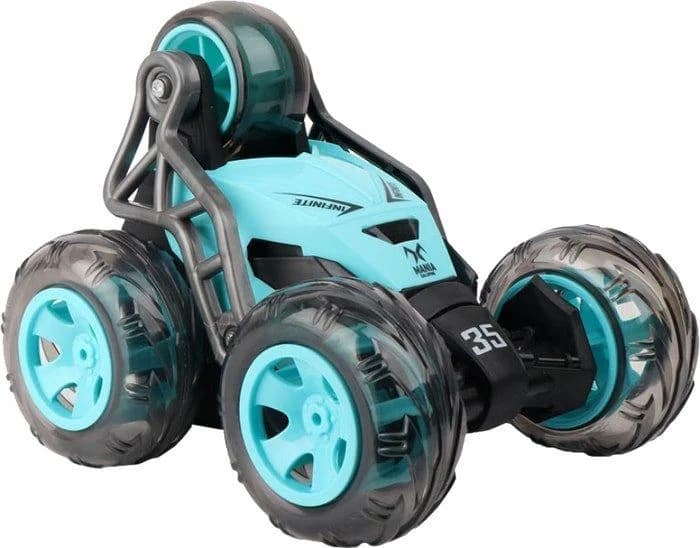 Радиоуправляемая машинка-перевёртыш со световыми и звуковыми эффектами М2335-056 / Микс