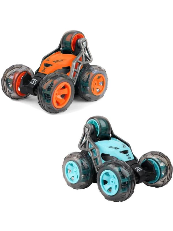 Радиоуправляемая машинка-перевёртыш со световыми и звуковыми эффектами М2335-056 / Микс