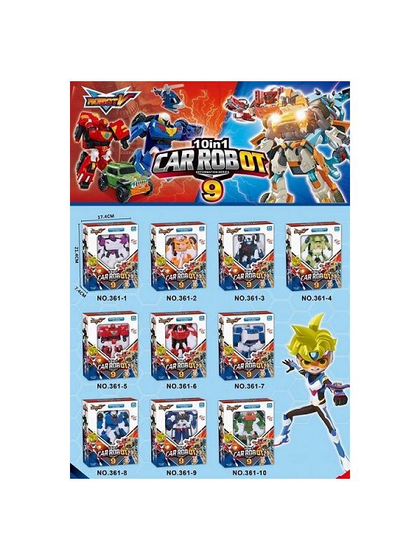 Трансформер мини робот 