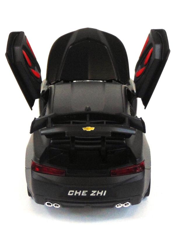 Металлическая машинка Che Zhi 1:24 «Chevrolet Camaro» CZ126A, инерционная, свет, звук / Микс