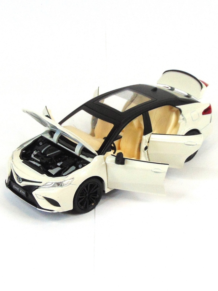 Металлическая машинка Che Zhi 1:24 «Toyota Camry Sport» CZ130A, инерционная, свет, звук / Микс