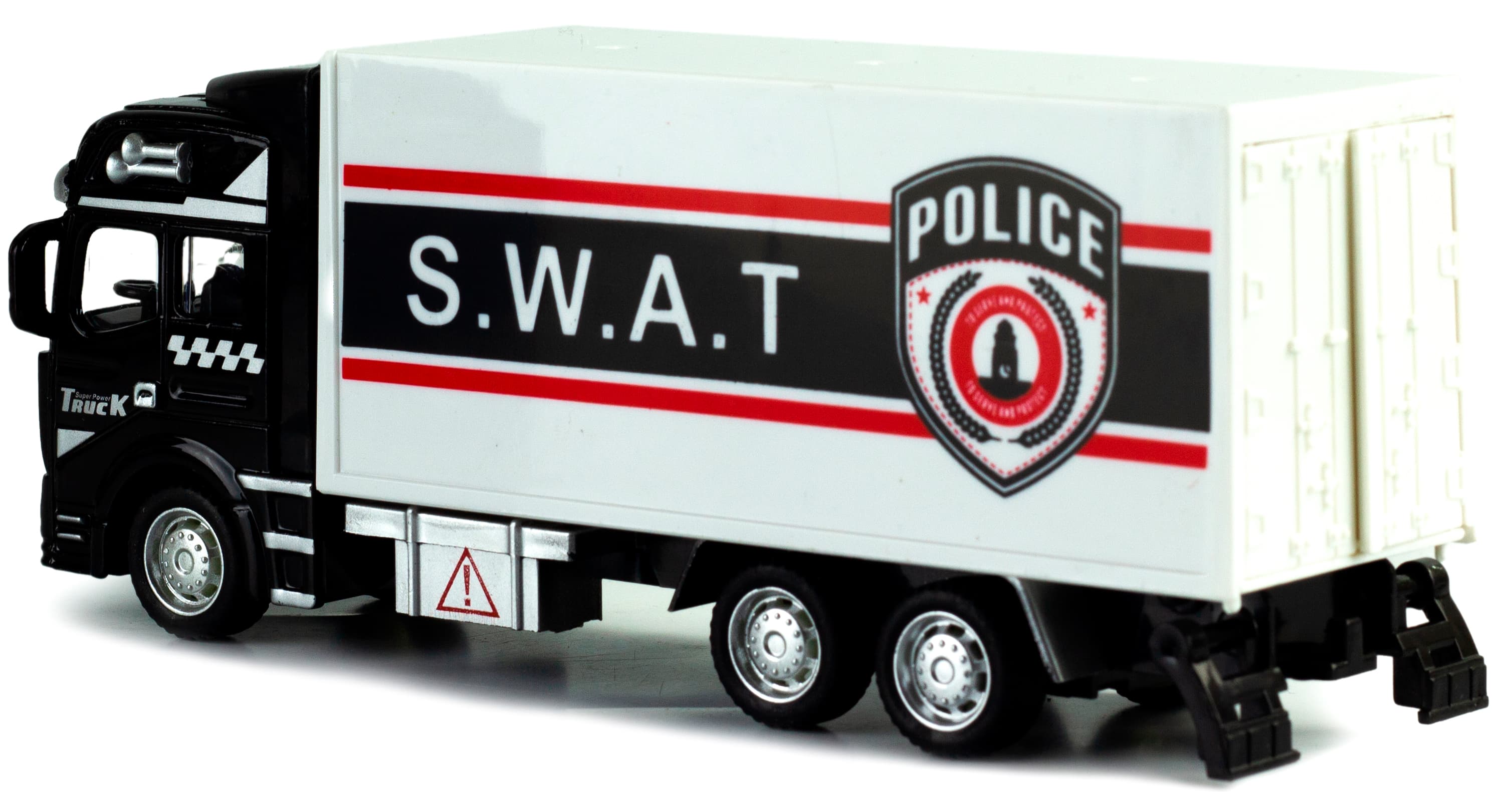 Металлическая машинка WGT Car 1:48 «Спецтехника отряда Полиции S.W.A.T.» 2211-14, 19 см., инерционная / Микс