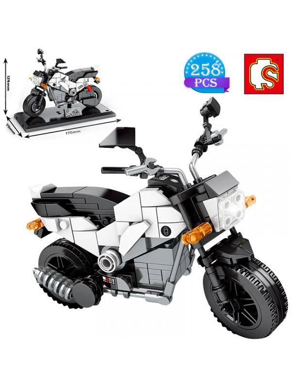 Конструктор Sembo Block «Мотоцикл» 701211 / 258 деталей