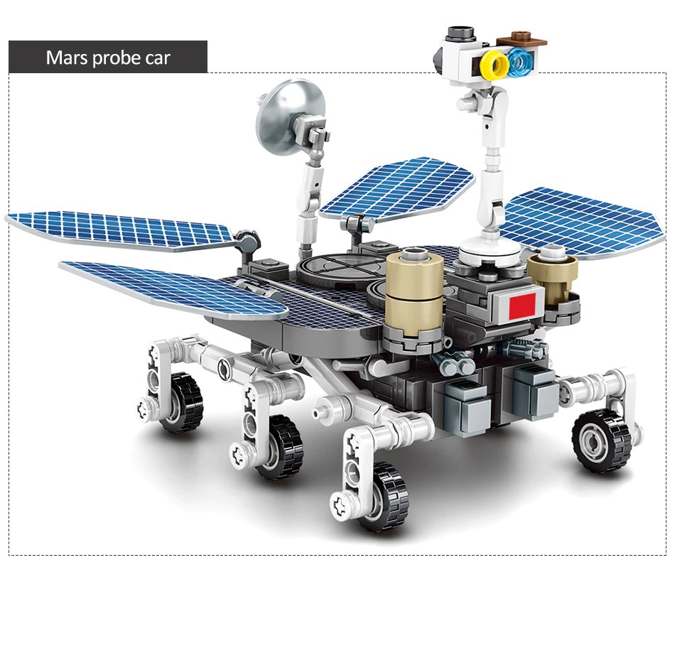 Конструктор Sembo Block «Космическая станция и марсоход» 203030 / 1098 деталей