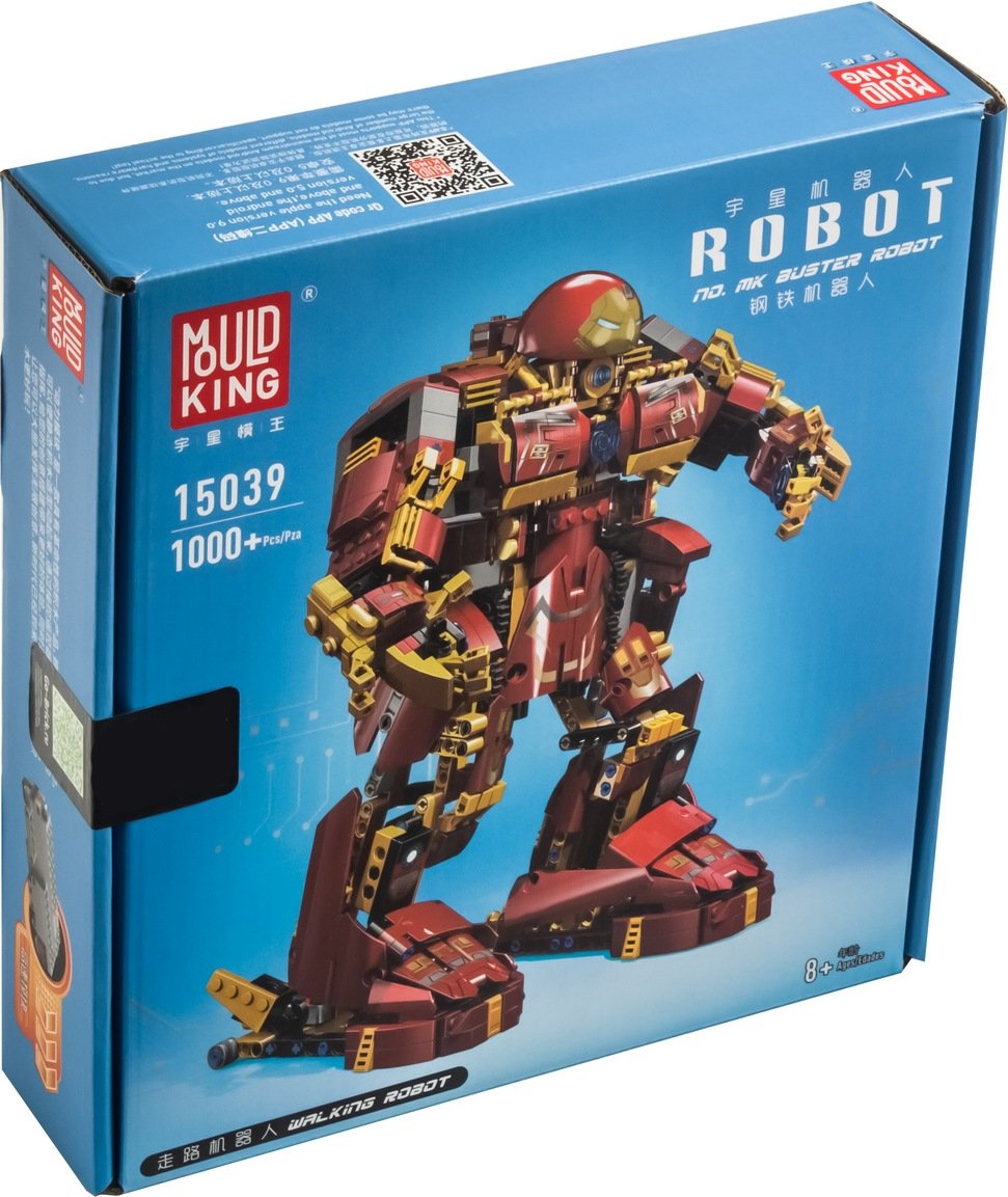Конструктор MOULD KING «Стальной робот» 15039 / 1000 деталей