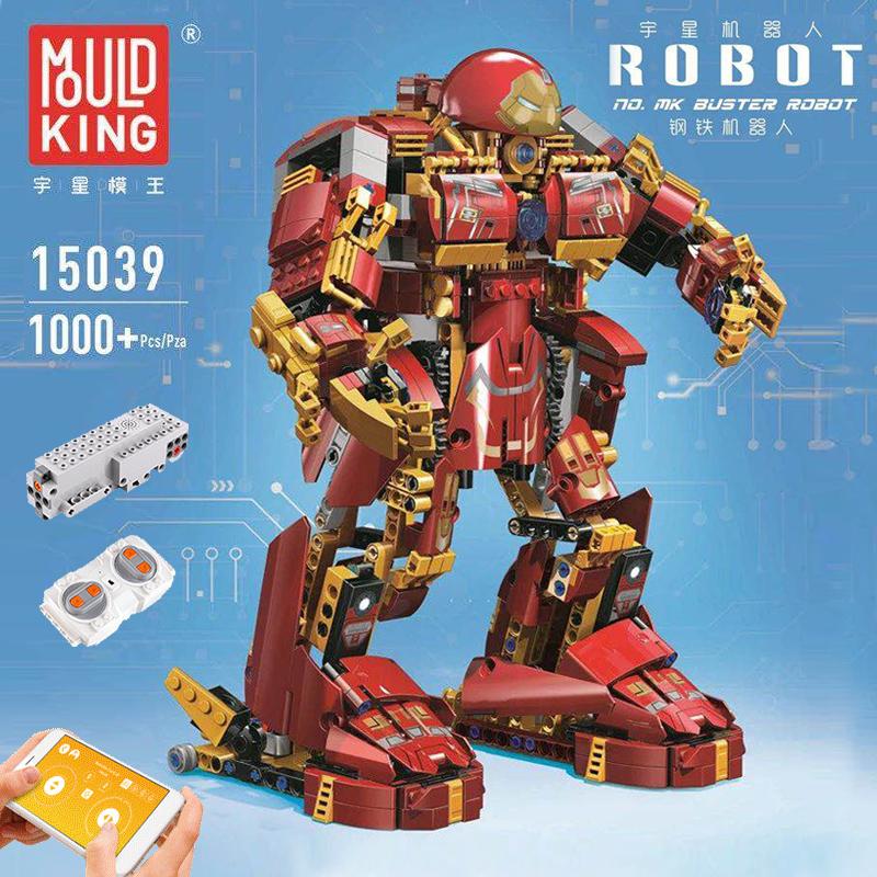Конструктор MOULD KING «Стальной робот» 15039 / 1000 деталей