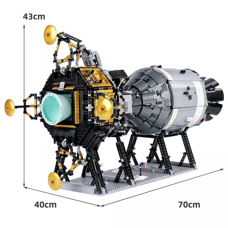 Конструктор MOULD KING Лунный модуль «Apollo 11» 21006 / 7011 деталей