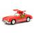 Металлическая машинка Kinsmart 1:36 «1954 Mercedes-Benz 300SL» KT5346D, инерционная / Красный