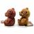 Фигурки-тянучки животных «Медвежата» A185-DB из термопластичной резины, 7 см., 2 шт. в пакете