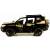 Металлическая машинка Double Horses 1:32 «Toyota Land Cruiser Prado» 32551, 16.2 см. инерционная, свет, звук / Черный