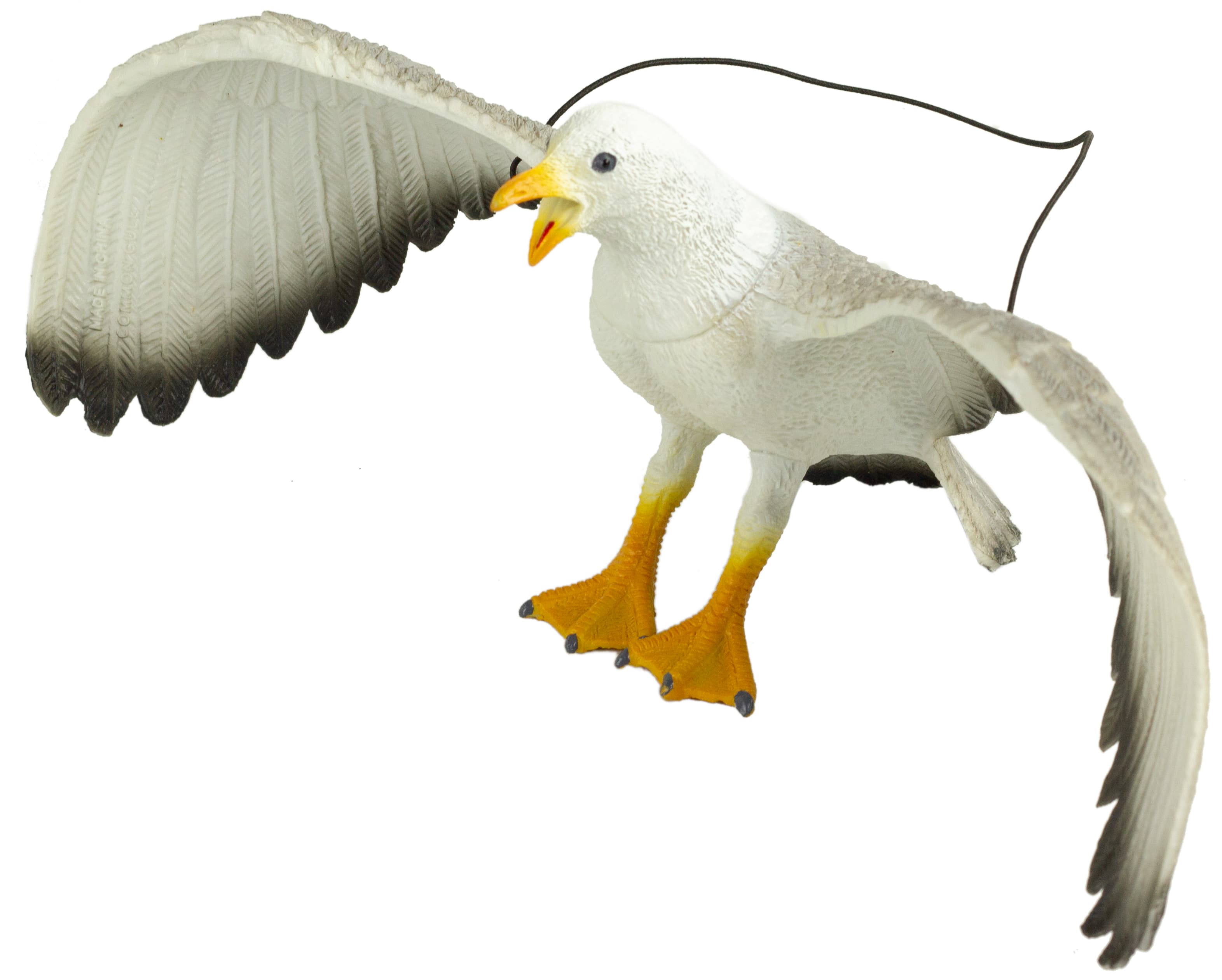 Резиновые игрушки «Птицы на резинках с пищалкой» 33 см., 144 / Микс