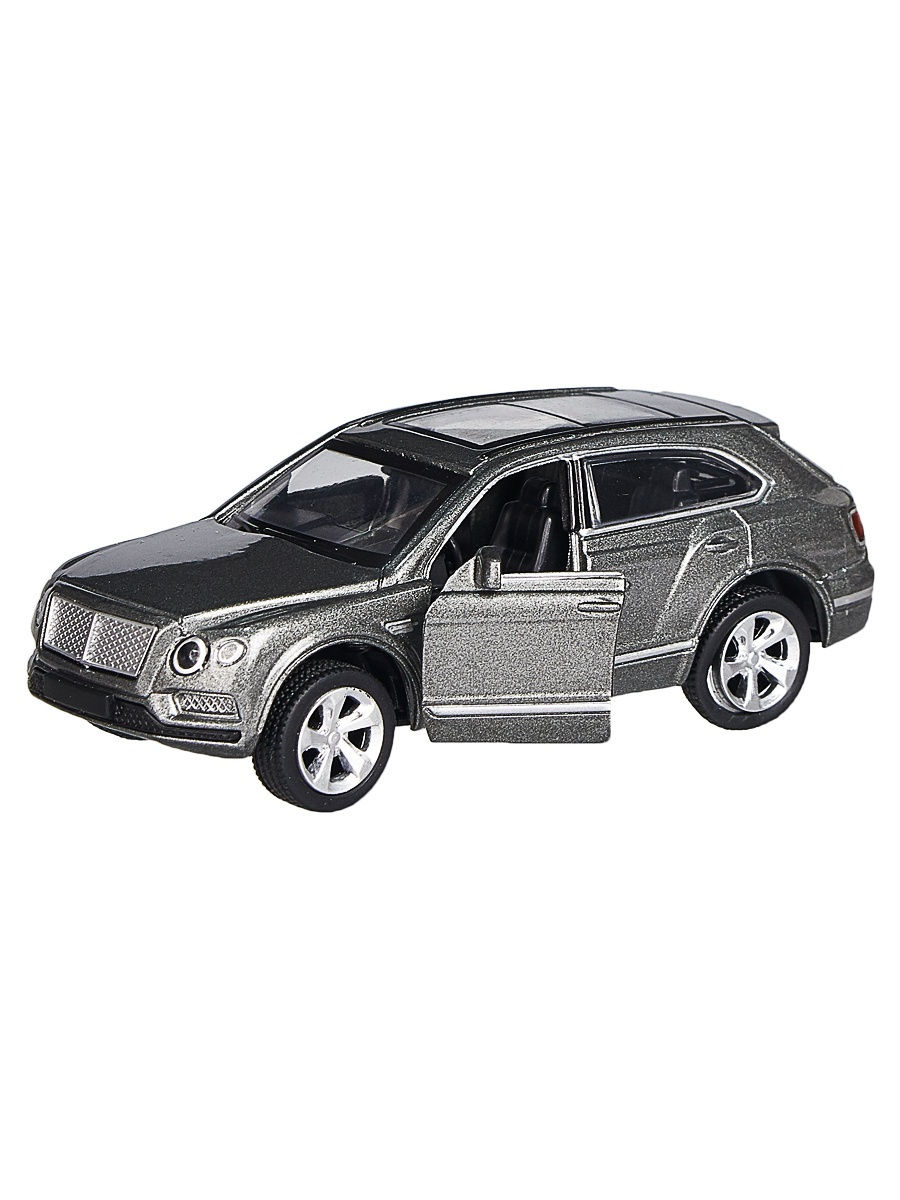 Металлическая машинка Play Smart 1:50 «Bentley Bentayga» 6528DC-A/F Автопарк, инерционная / Серый