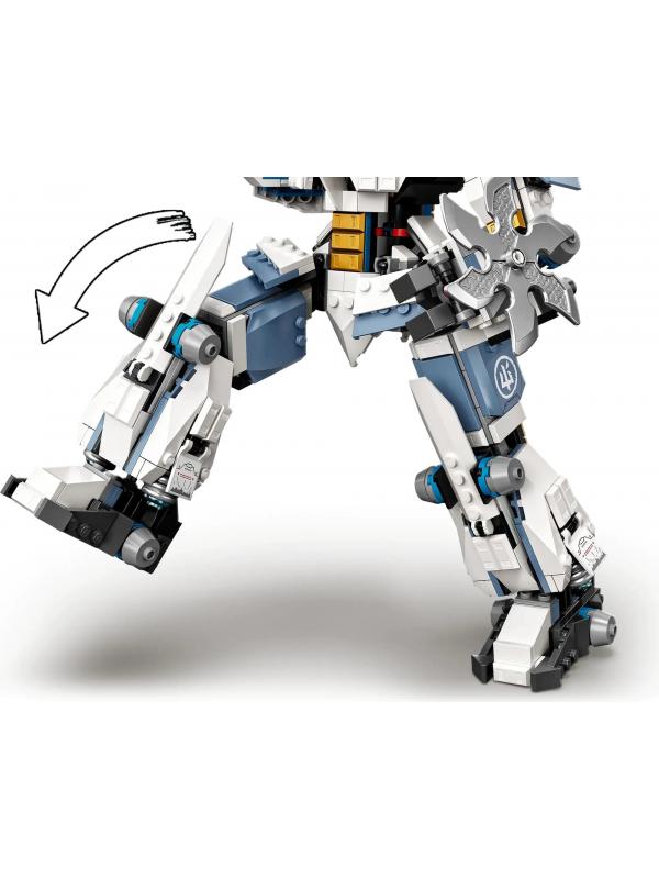 Конструктор XS «Битва с роботом Зейна» 2039 (НиндзяГо) комплект 8 шт.