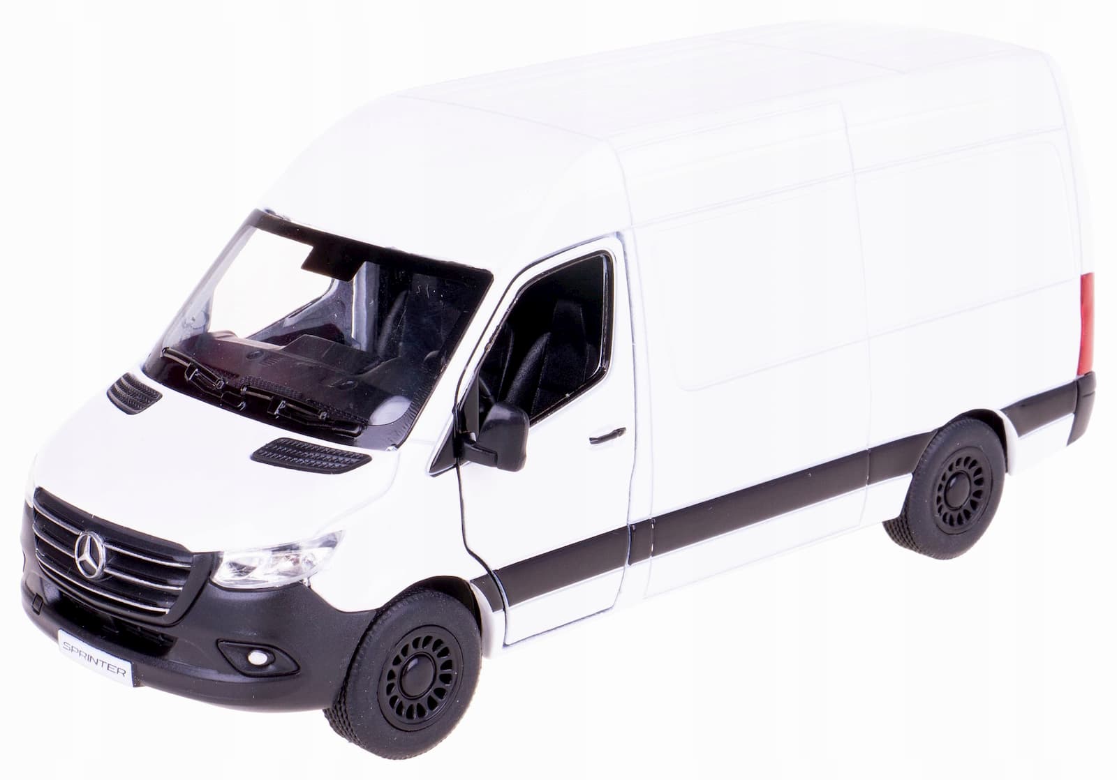 Металлическая машинка Kinsmart 1:48 «Mercedes-Benz Sprinter» KT5426D, инерционная / Белый