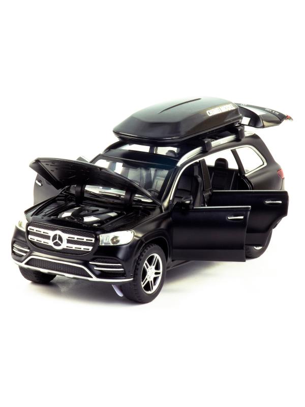 Металлическая машинка ChiMei Model 1:32 «Mercedes-Benz GLS 580» CM304, инерционная, свет, звук / Микс