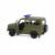Металлическая машинка Play Smart 1:50 «Джип УАЗ Hunter Служебный» 10 см. 6541 Автопарк, инерционная / Армия
