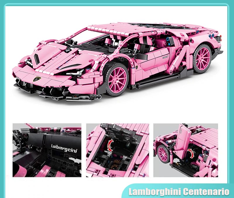 Конструктор SY 1:14 «Lamborghini Centenario» 8609 / 1294 деталей