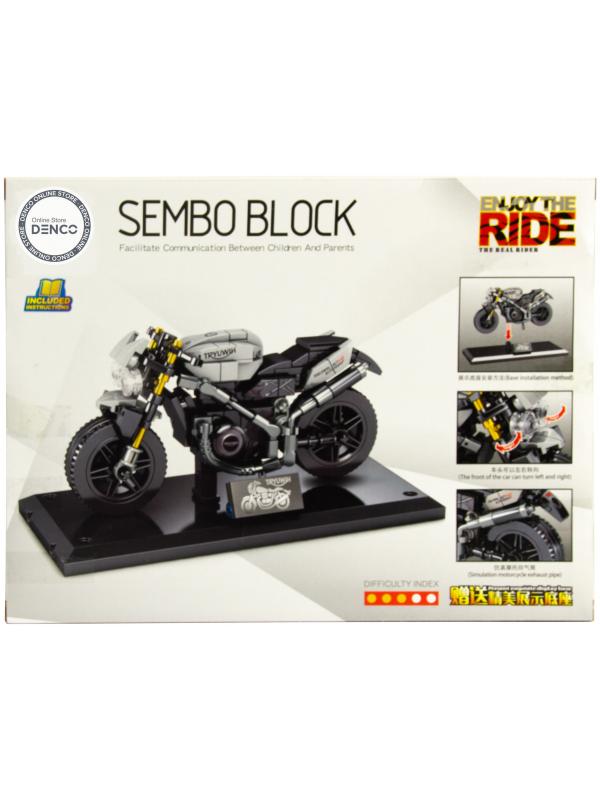 Конструктор Sembo Block «Мотоцикл Triumph» 701113 / 235 деталей
