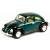 Металлическая машинка Kinsmart 1:32 «1967 Volkswagen Classical Beetle (Черное крыло)» KT5373DE инерционная / Зеленый