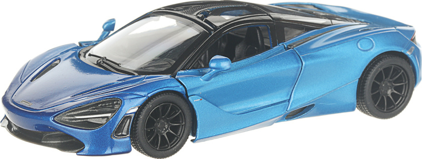 Машинка металлическая Kinsmart 1:36 «McLaren MSO 720S» KT5403DG инерционная / Синий