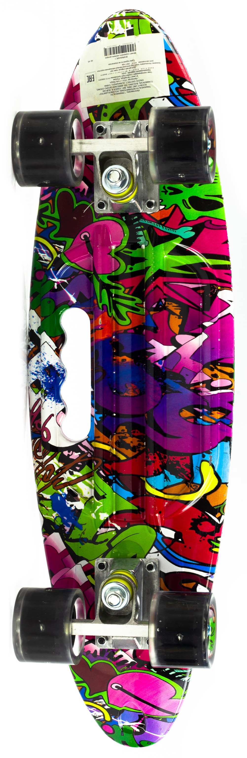 Пенни-борд со светящимися колесами, 60 см, T00258 / Микс