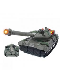 Радиоуправляемый танк со световыми и звуковыми эффектами / 383-61A