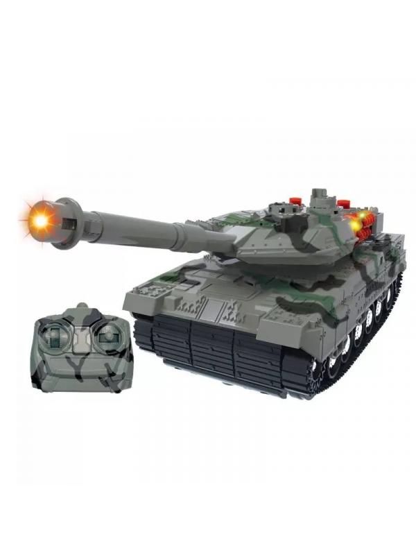 Радиоуправляемый танк со световыми и звуковыми эффектами / 383-61A