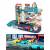 Игровой набор «Городская парковка»‎ с машинками 4 шт. и со световыми и звуковыми эффектами / 3301A