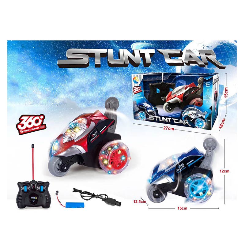 Радиоуправляемая машинка «Stunt Car»‎ со световыми и звуковыми эффектами 9813 / Микс