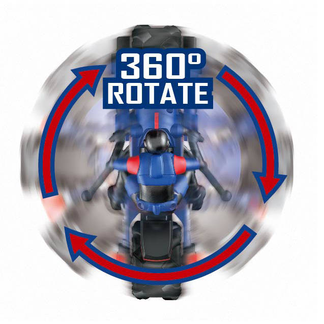 Радиоуправляемый Дрифт-Мотоцикл «‎Fancy» MK10A01/02 / Микс