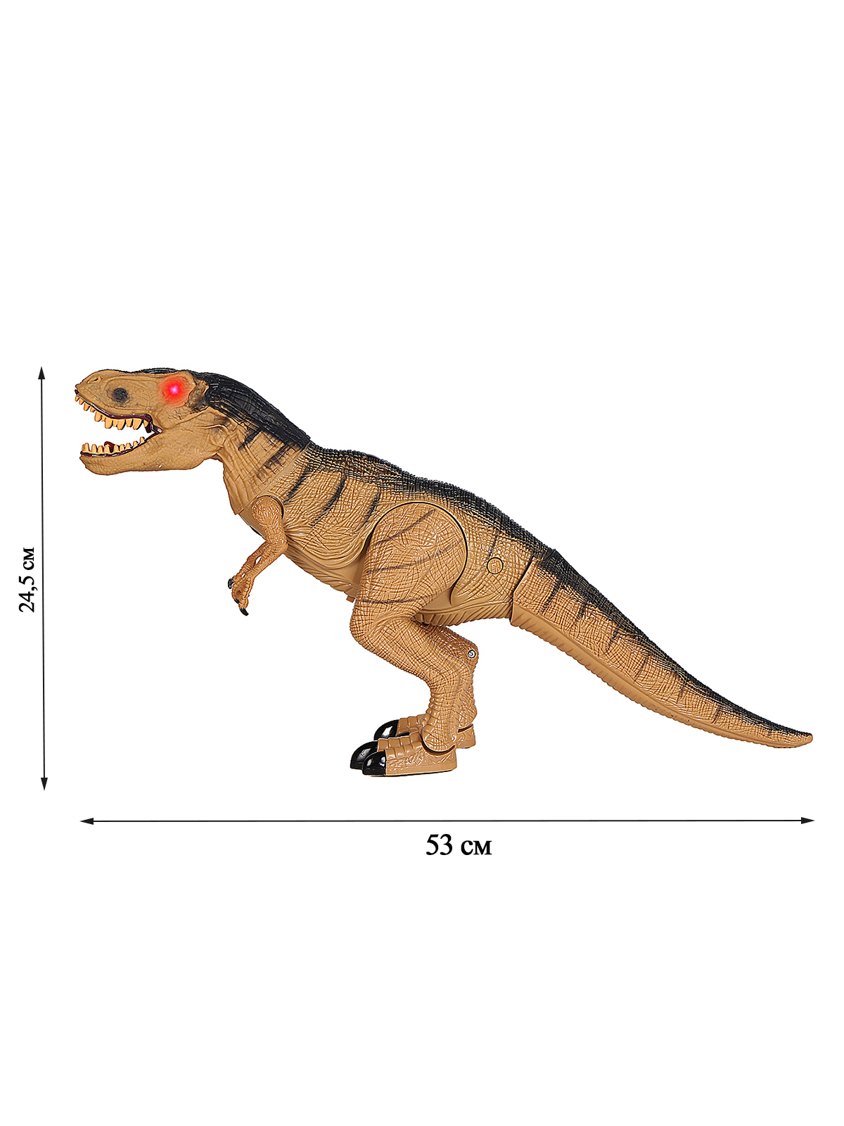 Радиоуправляемый динозавр «Тираннозавр REX» RS61-100A,‎ свет, звук, пускает пар