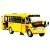 Металлический автобус Wanbao 1:24 «SchoolBus» 671D инерционная, свет, звук