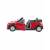 Металлическая машинка Kinsmart 1:28 «Mini Cooper S Convertible» KT5089D инерционная / Красный