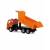 Грузовик металлический Play Smart 1:54 «Самосвал Камаз» 15 см. 6551 Автопарк, инерционный / Оранжевый